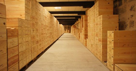 wine storage warehouse